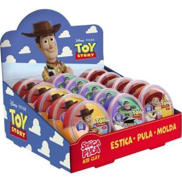 Imagem de Massa para Modelar Criativa TOY STORY Stica e Pula 4CORES DP.C/15