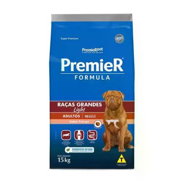Imagem de Ração Premier Fórmula Light Cães Adultos Grande 15 Kg - PREMIER PET, 3