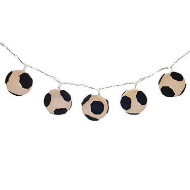 Imagem de Luminária Decorativa Futebol - Pilha, Cormilu, Multicor