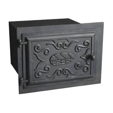 Imagem de Forno Ferro Fundido Tampa Ferro Fogão Lenha 50x47x33cm G - Rig Fundido