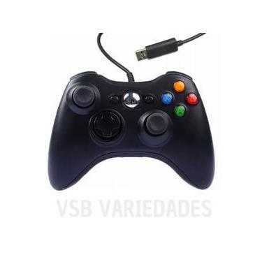 Imagem de Controle Compativel Para Xbx Com Fio Joystick Tv/pc/android - KP