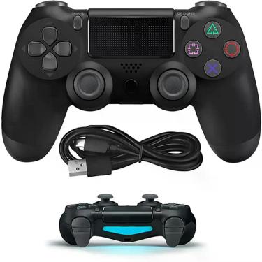 Imagem de Controle Playstation 4 Sem Fio Wireless Manete Compátivel Computador Celular Cloud Game