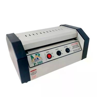 Imagem de Plastificadora e Poliseladora Profissional P280 para Documentos com 4 Cilindros 360W 110V MR Máquinas