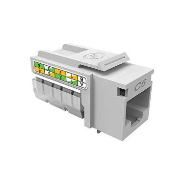 Imagem de Conector RJ45 Fêmea CAT6 Gigalan T568AB BG 35030602 - Furukawa
