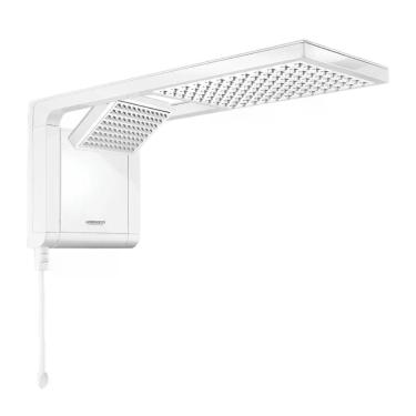 Imagem de Chuveiro Elétrico Acqua Duo Ultra 7800W de Parede com Ducha Direcionável Branco Lorenzetti 220V