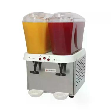 Imagem de Refresqueira de Suco Refresqueira Inox 2 Reservatórios 32L 2 Tanques 220V Aço Inoxidável Inox Venâncio