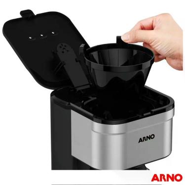Imagem de Cafeteira ARNO Preferita Preta para Cafe em PO - CFPF 110V, 110V
