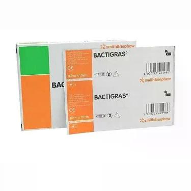 Imagem de Curativo Bactigras 10 x 10cm  Smith Nephew, 10 × 10 cm