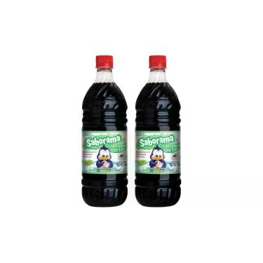 Imagem de Guaraná Sem Açúcar Xarope Saborama 970ml (2 Unidades)