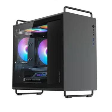 Imagem de Gabinete Gamer Bg-056 Tiny Pro Preto Bluecase Vidro
