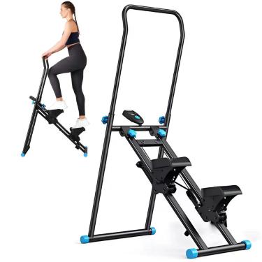 Imagem de Máquina De Escalada Simulador Caminhada Dobrável Até 130kg