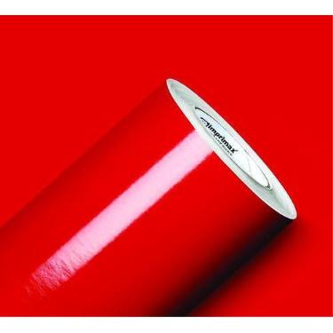 Imagem de Papel Adesivo vinílico Moveis Geladeira Vermelho 50x80cm - adesivar vi
