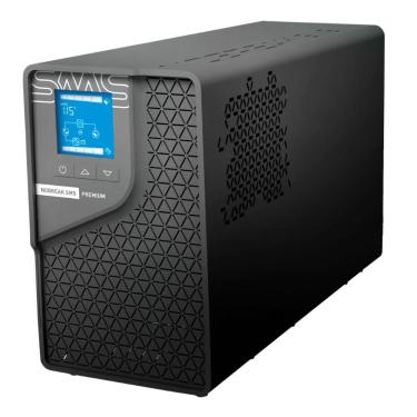 Imagem de No-Break 1800VA SMS Premium - Entrada e Saída Bivolt - Senoidal - 8 Tomadas - Preto - 29502