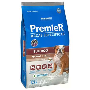 Imagem de Ração Premier Raças Específicas Para Cães Bulldog Inglês Adultos Sabor