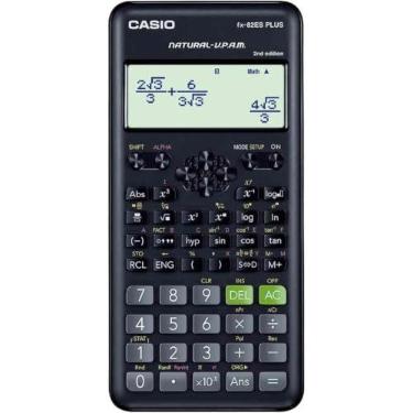 Imagem de CALCULADORA CIENTIFICA 252 FUNCOES FX-82ES PLUS-2nd Edition PRETA Casio