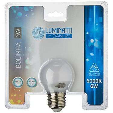 Imagem de LUMINATTI BY DANURI Bolinha Color Lâmpada Led, Branco, 6 W, 127 - 220 V