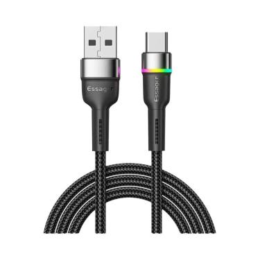 Imagem de Cabo USB C De Carregamento Rápido 3A Com LED, Cabo Tipo C Para Carrega