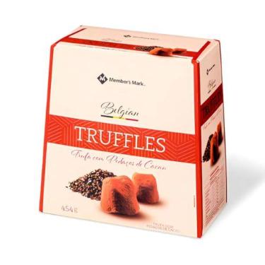 Imagem de Trufas Belgas Cremosas Premium Importado da Bélgica