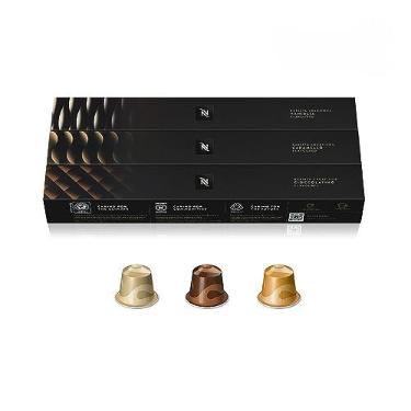 Imagem de Cápsulas de Café Nespresso com aroma de Baunilha, Caramelo e Chocolate Amargo - 30 Cápsulas