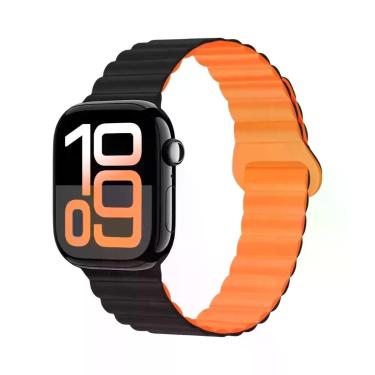 Imagem de Pulseira De Silicone De 49mm 46mm 42mm Para Apple Watch Ultra 2 1 45mm