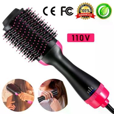 Imagem de Secador Escova Elétrico Seca Escova Modela Hot Air Brush - BELLATOR, 1