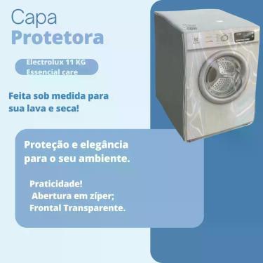 Imagem de Capa para secadora electrolux 11kg stl11 sth11 transparente - Clean Ca