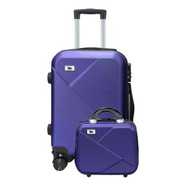Imagem de Kit Mala de Viagem Bordo 20 e Frasqueira 12 Polegadas 10kg Padrão ANAC
