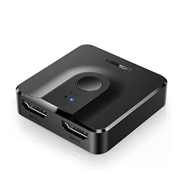 Imagem de U.green Interruptor Adaptador Switch Splitter Resolução Suportado 4k/60Hz Divisor Hdmi 2 Entrada 1 Saída Suporta Conexão Bidirecional e Plug and Play Compatível com Windows MacOs e Linux/No Brasil