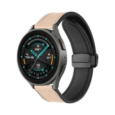 Imagem de Pulseira De Couro E Silicone De 41mm E 46mm Para Huawei Watch GT 4, GT