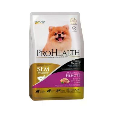 Imagem de Ração ProHealth para Cães Filhotes de Porte Pequeno Sabor Frango - 1kg