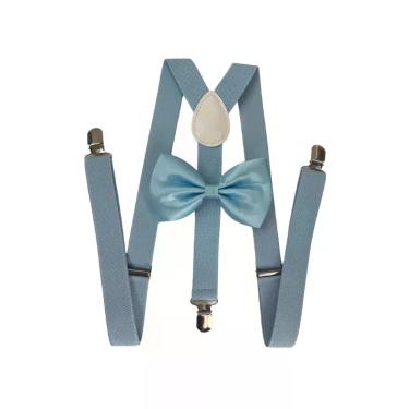 Imagem de 3 Kits Suspensório + Gravata Borboleta Adulto E Infantil - STYLESTORE,