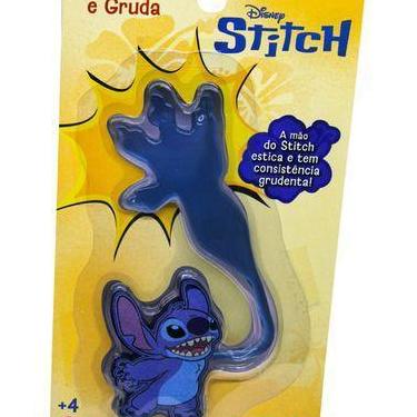 Imagem de Mão Pegajosa Estica Gruda Na Parede Lilo Stitch Toyng Toy, Azul