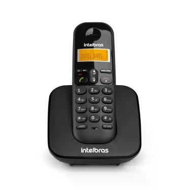Imagem de Telefone sem fio ts3110 preto - intelbras, Preto