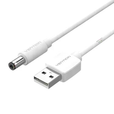 Imagem de Cabo Energia Alimentaçao USB A Para Dc 5,5mm 3A 50cm Vention