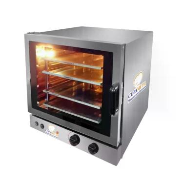 Imagem de Forno Turbo Elétrico Copametal 4 Esteiras Com Vapor Monofásico 220V Ftev-4a
