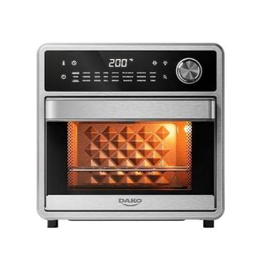 Imagem de Inistore Forno Fryer Dako Inox 2 em 1 com Painel Digital 15 L 127V