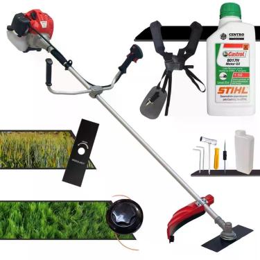 Imagem de Cortador De Grama CG520-P Tb Com Faca 2 Pontas + Óleo Stihl
