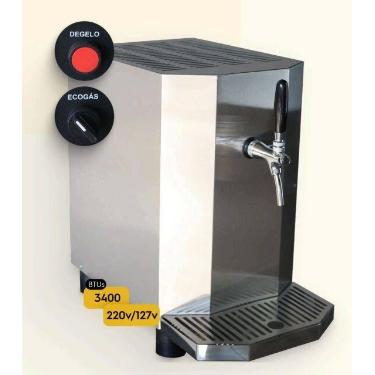 Imagem de Chopeira ecogás 35 litros gelinox dispensa uso de cilindro gás, 220V