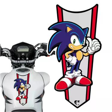 Imagem de Adesivo Faixa Gravata Sem Resina Sonic Vermelho Cor Vermelho