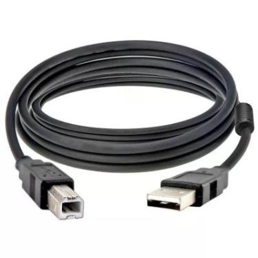 Imagem de Cabo Para Impressora USB, 2.0 A X USB B, 3 Metros Plus Cable - Pc-usb3001