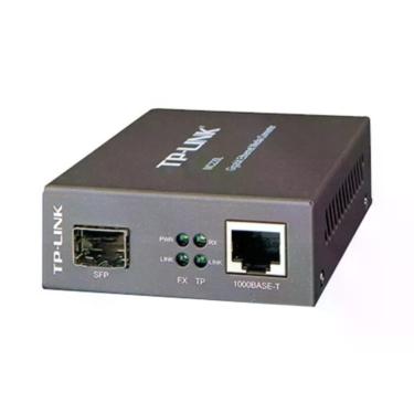 Imagem de Conversor de Mídia MC220L Conversão Entre Fibra Óptica e Ethernet Gigabit Compatível SFP Mono e Multi 10 Km TP-Link
