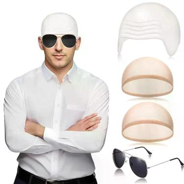 Imagem de Conjunto De Toucas Para Calvície Masculinas E Femininas, 4 Peças, Touc