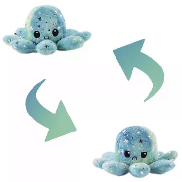 Imagem de Polvo Reversível Tie Dye Tiktok Feliz Triste Modelo 2