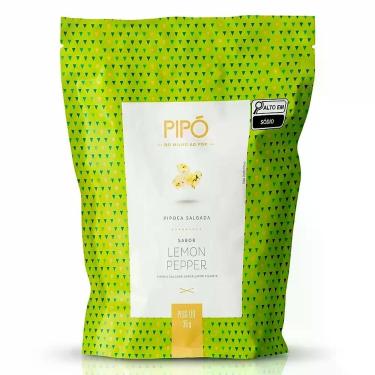 Imagem de Pipoca Salgada Sabor Lemon Pepper 35g Sachê Crocante e Pronta para Con
