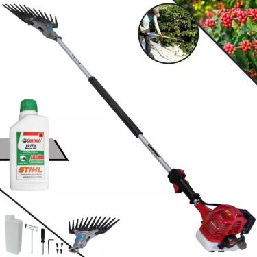 Imagem de Derriçadeira de Café KWD2600T2L com Motor 25,4CC Haste 1500MM Kit Turbo 2 Nakashi e Óleo Stihl Kawashima