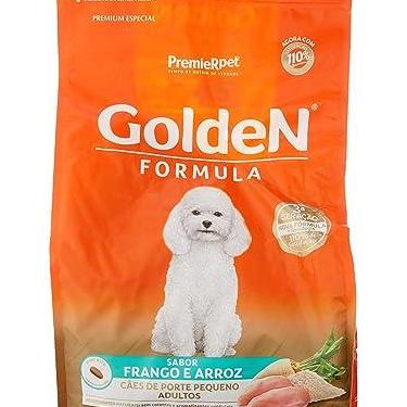 Imagem de Premier Pet Ração Golden Fórmula Mini Bits Para Cães Adultos De Pequeno Porte Sabor Frango E Arroz 3Kg Para Todas Pequeno Adulto