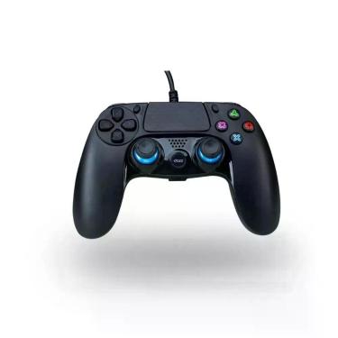 Imagem de Controle Dazz Quartum PC PS3 PS4 com Fio USB 2.0 17 Botões Vibração Preto
