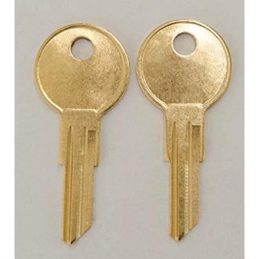 Imagem de Duas chaves de substituição para Herman Miller Arquivo Gabinete escritório Móveis Corte para bloquear/Números de chave de UM227 para UM350 pré-cortado para código por keys22 um344