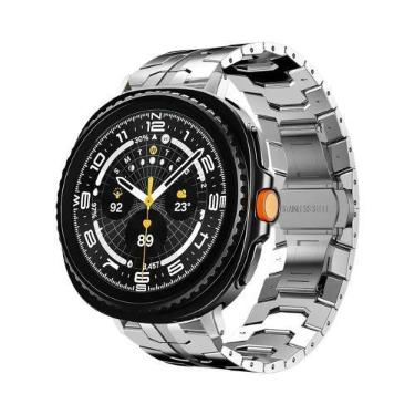 Imagem de Pulseira De Aço Inoxidável Para Samsung Galaxy Watch 40mm 44mm 47mm Cl