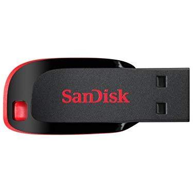 Imagem de Pen Drive USB Flash Drive Cruzer Blade 128GB Sandisk